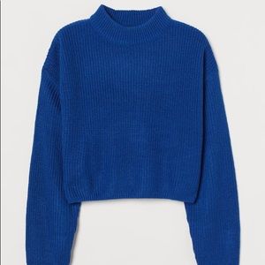 H&M Divided Knit Mock-Turtleneck Sweater